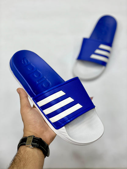 Adida's  Comfort 3 Line blue