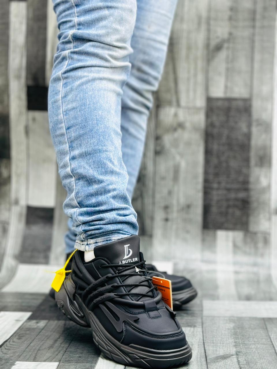 New Balmaiin Fashion Sneakers Tri Black
